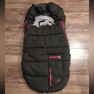 Bundleme fleeced lined baby infant car seat stroller warmer graco britax